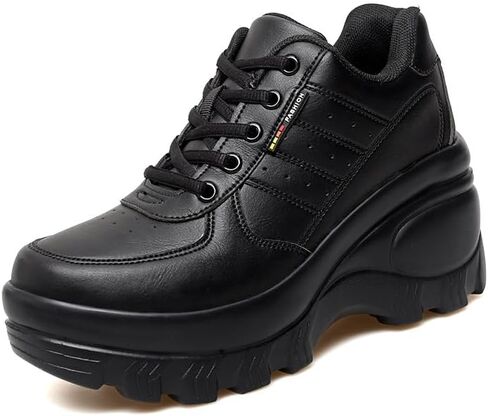 Orthopedic Walking Shoes for Women Chunky Platform Comfort Wedge Walking Shoes for Women Non-Slip Breathable Slip-On Womens Trail Running Shoes in Saudi Arabia
