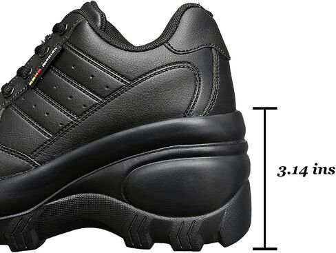 Orthopedic Walking Shoes for Women Chunky Platform Comfort Wedge Walking Shoes for Women Non-Slip Breathable Slip-On Womens Trail Running Shoes in Saudi Arabia