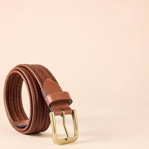 Amazon Essentials Men's Tubular Stretch Weave Belt in Saudi Arabia
