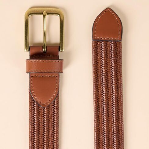 Amazon Essentials Men's Tubular Stretch Weave Belt in Saudi Arabia