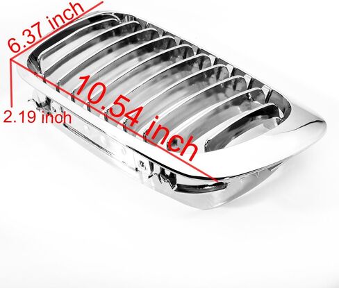 Glossy Black Front Sport Kidney Grille Grill Compatible with BMW 2003-2006 E46 325Ci 330Ci 2-Door LCI 2004 2005 in Kuwait