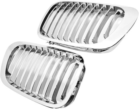 Glossy Black Front Sport Kidney Grille Grill Compatible with BMW 2003-2006 E46 325Ci 330Ci 2-Door LCI 2004 2005 in Kuwait