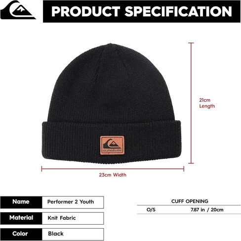 Quiksilver Boys' Performer 2 Youth Beanie in Saudi Arabia