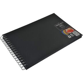 Savoir Faire Black Drawing Book, 11.75 x 8.25