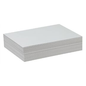 Pacon 4739 White Drawing Paper, 47 lbs., 9 x 12, Pure White, 500 Sheets/Ream