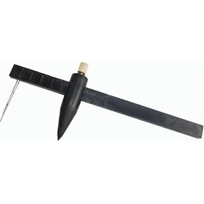 Wantane Compass Circle Cutter Measuring Tool Pottery Measure Ruler Compass Circle Cutter Caliper 1-34cm Carving Pottery Clay Tools -1PCS