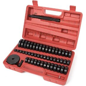 ECCPP 52-in-1 Custom Bushing Driver Tool Kit, Transmission Bushing Driver Disassembly Set, Wheel Axle Bearing Race Seal Installer Tool Set