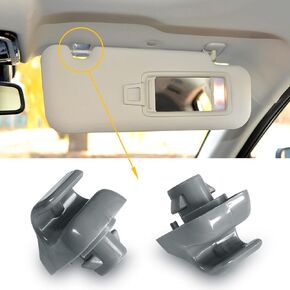 Sun Visor Clip 2 Pack, Compatible with Selected Honda Accord, Civic, CR-V, Element, Replacement for ‎88217-S01-A01ZA,