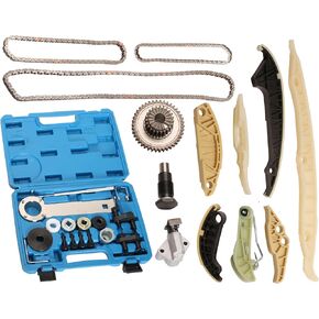 Timing Chain Kit with Timing Tool, For Audi A1/A3/A4/A5/A6/A7/Q5/TT 2014+, For Volkswagen for Vw Jetta/Passat/Golf/Beetle/Polo 2014+, For EA888 Gen 3 1.8L/2.0L TFSI TSI#OE 06K115225L 06H105209AT