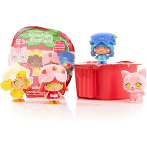 The Loyal Subjects Strawberry Shortcake 2-Pack with 4 Collectible Micro 1.5-inch Cheebee Blind Bag Mystery Figures