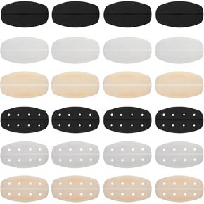 24 Pcs Silicone Bra Strap Cushions Non-Slip Pliable Shoulder Protectors Pads Ease Shoulder Comfortable Shoulder Pads Protectors No Pain