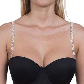 Strass Bra Straps Crystal Bra Strap Holder Anti-Skid Bra Shoulder Strap Adjustable Shoulder Strap Rhinestone Bra Strap for Women