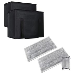 Bodaon Shaper Bottom Insert for Grocery Bag, Shaper Pad, Tote Bag, HandBag Organizer, Insulation Material, Deformation-Resistant, Sturdy, Waterproof, Eesy Cleaning (16" x 9", 2PK)