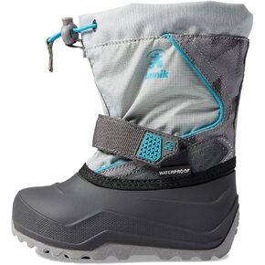Kamik Snowfall P (Toddler/Little Kid/Big Kid) Black/Charcoal 9 Toddler M