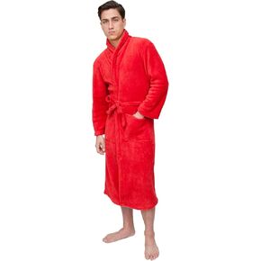 Wrapped In A Cloud Men’s Plush Spa Robe