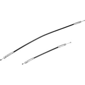 X AUTOHAUX 1 Set Rear Right Side Cargo Door Latch Release Cable for Ford E-150 E-250 E-350 E-450 E-550 Econoline Super Duty Van Wagon 1992-2018 Rear Door Handle Cable 8C2Z15431A02C 924-351