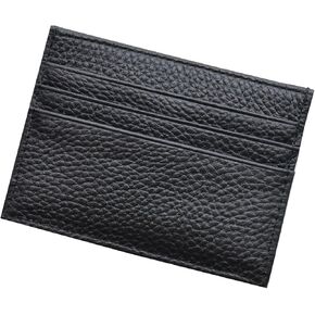 Fancial Wallet | Ideal Credit Holder | Business Men's and Women's Metal ID Card Set, Black