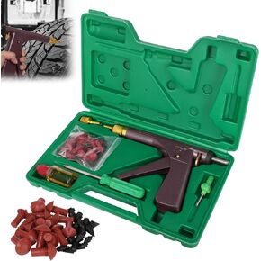Glorivox Rapid Plug 2.0,Mushroom Tire Plug Kit,Rapid Plug 2.0 Tire Repair,Mushroom Plug Tire Repair Kit,The Rapidplug 2.0 Tire Plug Kit, with Mushroom Plug for Tyre Punctures and Flats On Cars