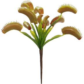 Vickerman 12" Green Artificial Venus Flytrap Plant 3/Bag