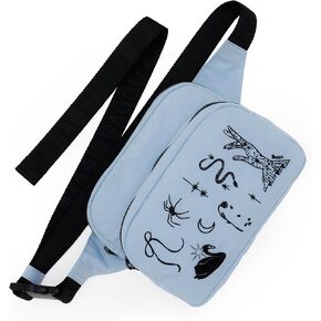 Fanny Pack - Embroidered Ballet Icons