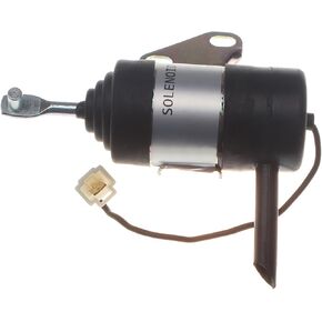 FridayParts 12V Stop Solenoid 16851-60014 1685160014 for Kubota RTV900 ZD18 ZD21 ZD221 ZD321 ZD323 BX2350D BX2360 BX24D BX25 G2160 TG1860 GR2100 GR2110 GR2120 GR2120B
