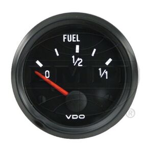 2-1/16 Fuel Gauge, Cockpit Series, 73-10 OHM, Compatible with Dune Buggy
