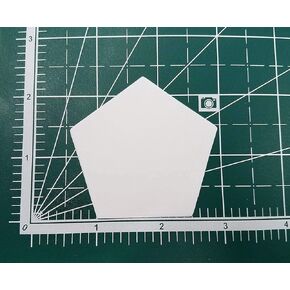 1.5" Pentagon English Paper Piecing EPP Set of 100