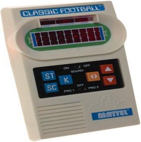 Mattel Classic Electronic Football Handheld in Saudi Arabia