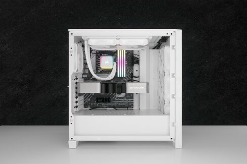CORSAIR H150i RGB Elite Liquid CPU Cooler - 360mm AIO - AF120 Elite PWM Fans - Intel® LGA 1700, 1200, 2066, AMD® AM5 & AM4 Sockets - White in Saudi Arabia