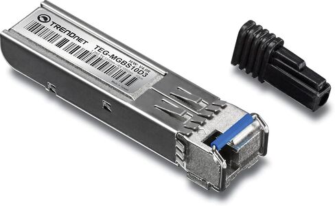 تريند نت وحدة LC أحادية الوضع من SFP إلى RJ45 ذات الطول الموجي المزدوج، TEG-MGBS10D3، يجب إقرانها مع TEG-MGBS10D5 أو وحدة متوافقة، حتى 10 كم (6.2 ميل)، متوافقة مع SFP، حماية مدى الحياة in Saudi Arabia