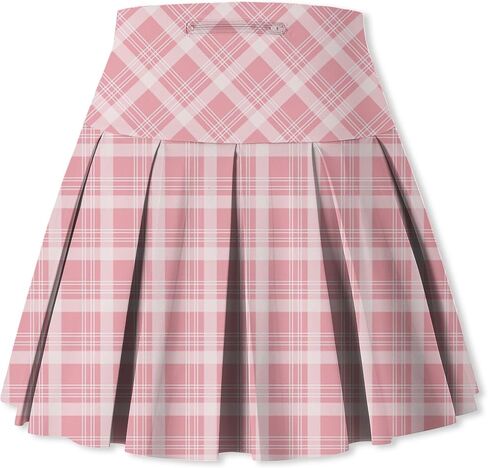 Cromoncent Girls & Womens High Waisted Pleated Tennis Skirt Athletic Skorts with Pockets,2Years - 4XL in Saudi Arabia
