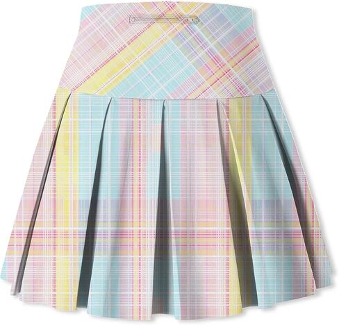 Cromoncent Girls & Womens High Waisted Pleated Tennis Skirt Athletic Skorts with Pockets,2Years - 4XL in Saudi Arabia