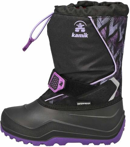 Kamik Snowfall P (طفل صغير/طفل صغير/طفل كبير) أسود/فحمي 9 طفل صغير M in Kuwait