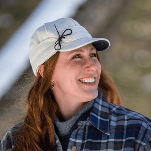 قبعة Stormy Kromer The Sidekick - قبعة خارجية دافئة مع عصابة أذن قابلة للسحب وبطانة قطنية in Kuwait