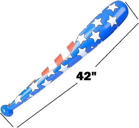 Inflatable Baseball Bats - 4 Pieces (Huge - 42 Inches) Party Favor for Kids and Adults Birthday Party, Sports Theme Activities and Good Old Fun! in Saudi Arabia