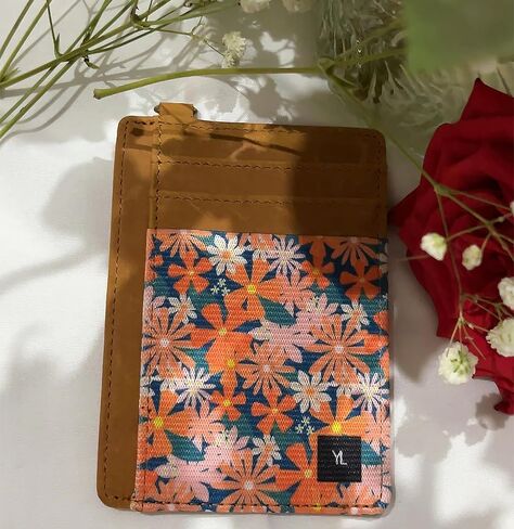 Wallets Credit Card Holder Wallet for Women & Men Slim Minimalist Wallets RFID Blocking Leather Elastic Front Pocket Wallet Mini Wallet in Saudi Arabia