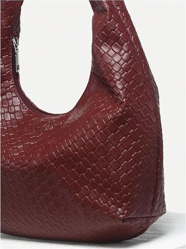 Floerns Women's Vintage Leather Tote Shoulder Handbag Top Handle Hobo Bag in Saudi Arabia