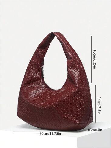 Floerns Women's Vintage Leather Tote Shoulder Handbag Top Handle Hobo Bag in Saudi Arabia