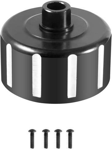 حافظة حامل تفاضلي من الألومنيوم لـ Arrma Karton Senton 1/7 Limitless (أسود) in Kuwait