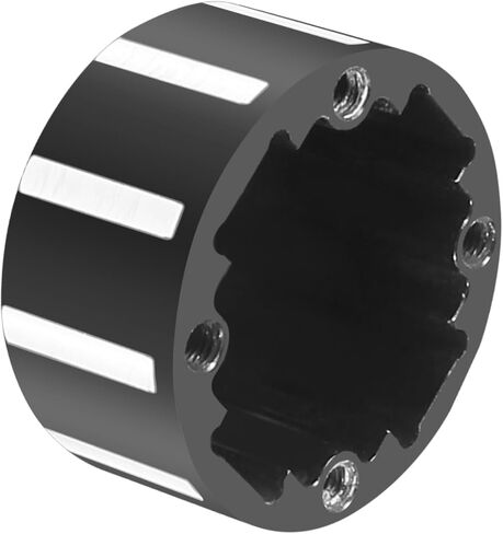 حافظة حامل تفاضلي من الألومنيوم لـ Arrma Karton Senton 1/7 Limitless (أسود) in Kuwait