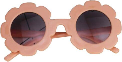 BULINGNA Cute Kids Toddler Baby Round Flower Sunglasses UV Protection Colorful Sunnies Glasses for Boys Girls 0-8T in Kuwait