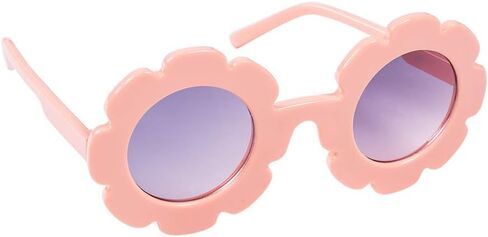 BULINGNA Cute Kids Toddler Baby Round Flower Sunglasses UV Protection Colorful Sunnies Glasses for Boys Girls 0-8T in Kuwait