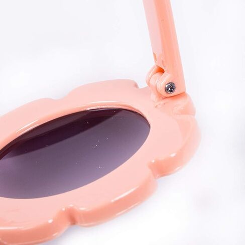 BULINGNA Cute Kids Toddler Baby Round Flower Sunglasses UV Protection Colorful Sunnies Glasses for Boys Girls 0-8T in Kuwait