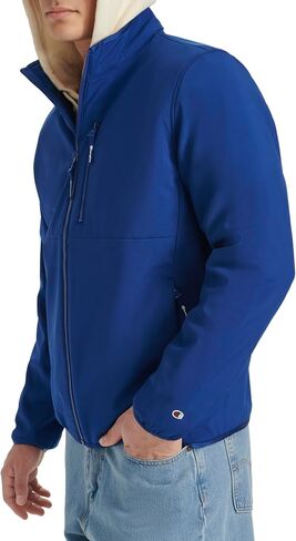Champion Men's Lightweight Active Soft Shell Jacket with Stand Collar in Saudi Arabia