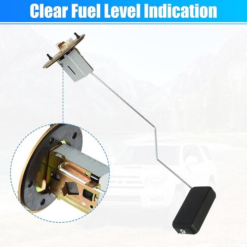 X AUTOHAUX 83320-39176 Fuel Tank Float Gauge Sending Unit Fuel Level Sensor for Toyota Pickup Truck 2.2L 2.4L 1978-1982 Black Gold Tone in Saudi Arabia