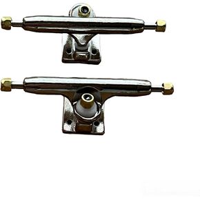 Pro Fingerboard Trucks 32/34/36mm 4.0-Regular Kingpin-Upgraded v2 baseplate with Hardware-Baseplate Color and Size (34mm,Black)