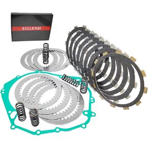 Clutch Kit Friction Plates & Heavy Duty Springs Gasket for Polaris Predator 500 Outlaw 500 2003 2004 2005 2006 2007