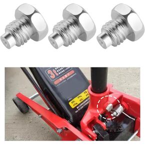 3PCS 4 Ton 3 Ton Floor Jack Rod Fixed Screws,High Strength Floor Jack Parts Replacement,3 Ton Floor Jack Screw Car Accessories for Hydraulic Top Handle