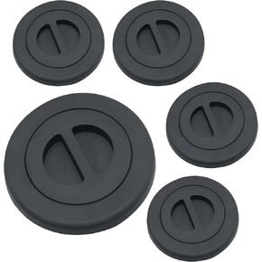 Trucks Towing Prep Group Bed Plug Cover Kit 5th Wheel Compatible with 2014-2019 Dodge Ram 2500 3500 Replace 68225506AA