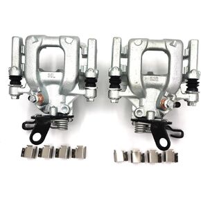 Disc Brake Caliper Assembly 19B6384 19B6385 for Volkswagen Jetta Golf Passat Eos GTI Beetle Audi A3 Quattro Disc Brake Calipers with Brackets Replacement